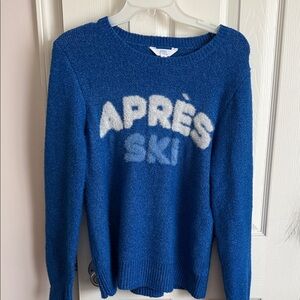 Blue Après Ski Sweater